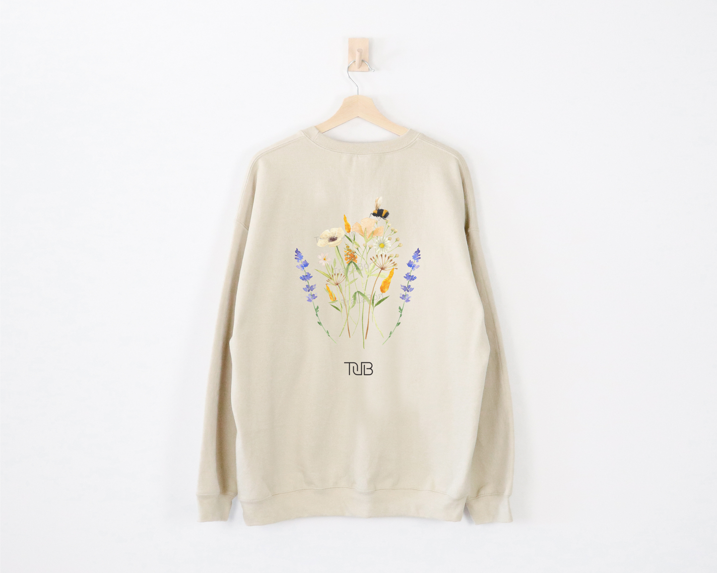 Floral Fusion Unisex Sweater