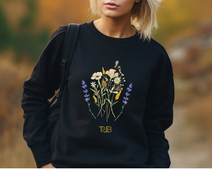 Floral Fusion Unisex Sweater