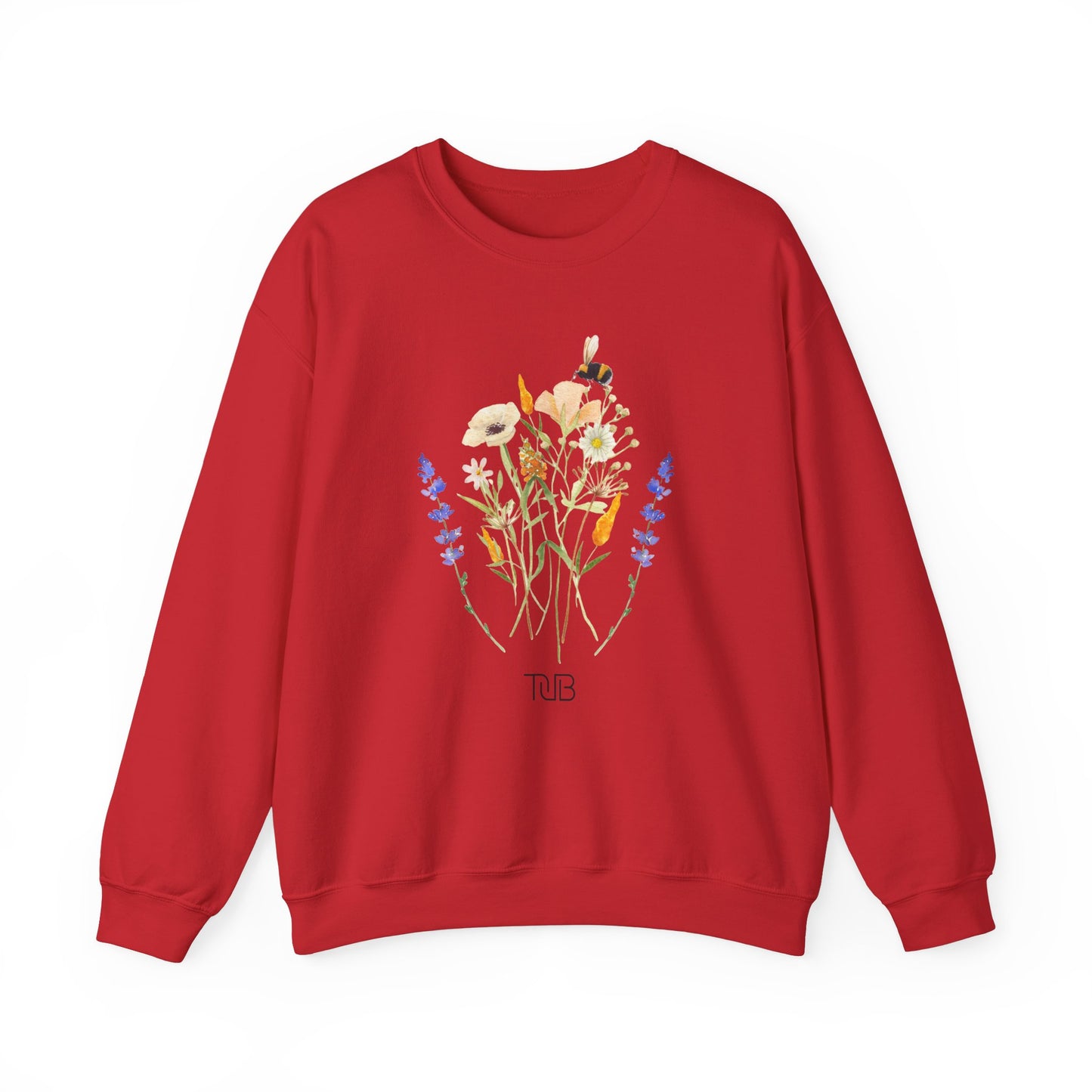 Floral Fusion Unisex Sweater