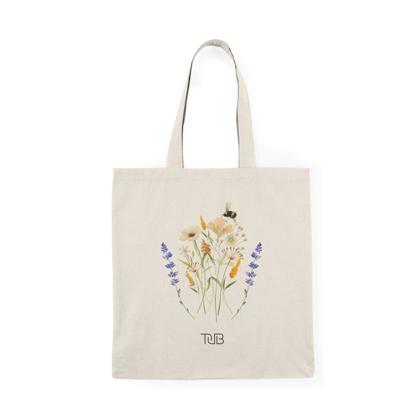 Floral Fusion Tote Bag