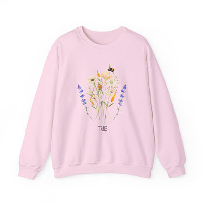 Floral Fusion Unisex Sweater