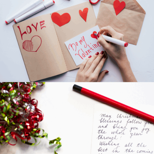 Personalized Handwritten Card