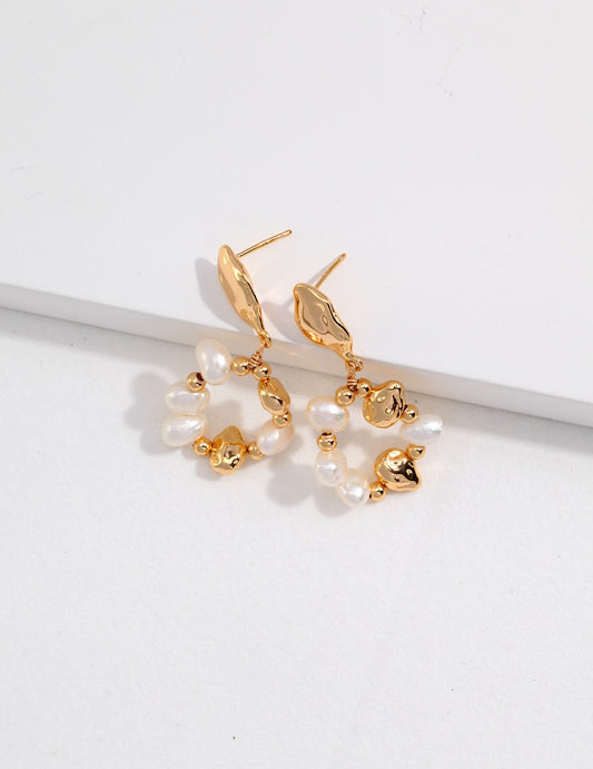 Classic Baroque Pearls Earrings