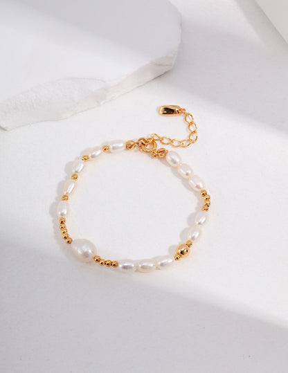 Bracelet Perles De Riz 