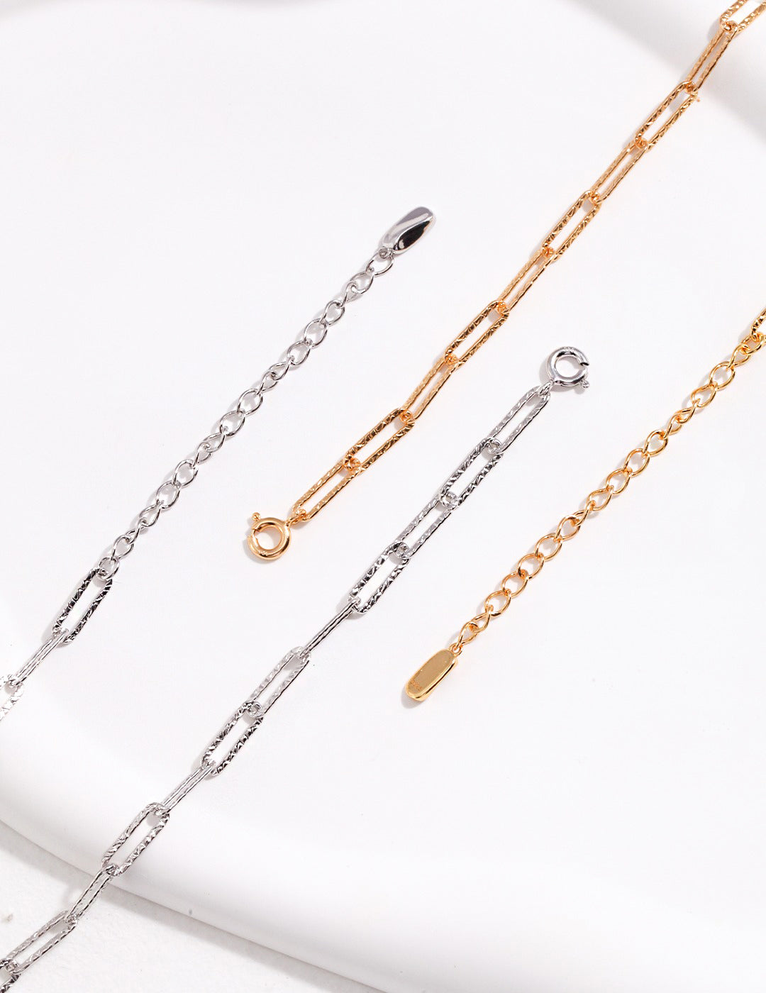 Minimalist Sterling Silver Chain Necklace