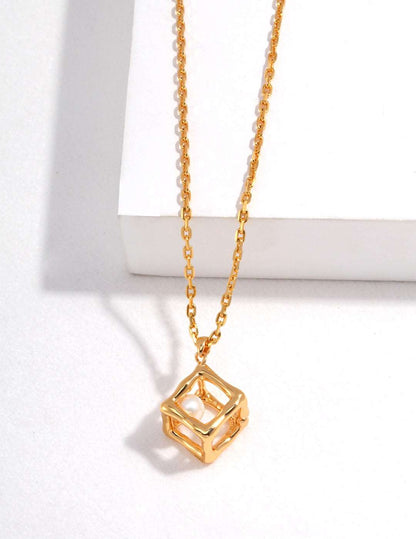 Geometric 3-dimensional Necklace