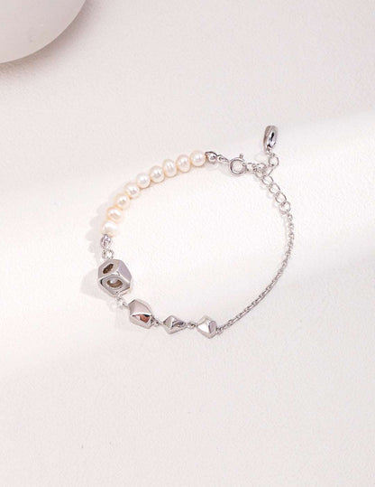 Geometry Pearl Bracelet