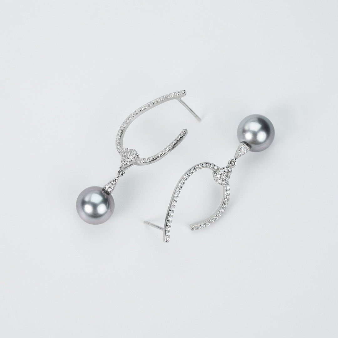 Tahitian Pearl Earrings