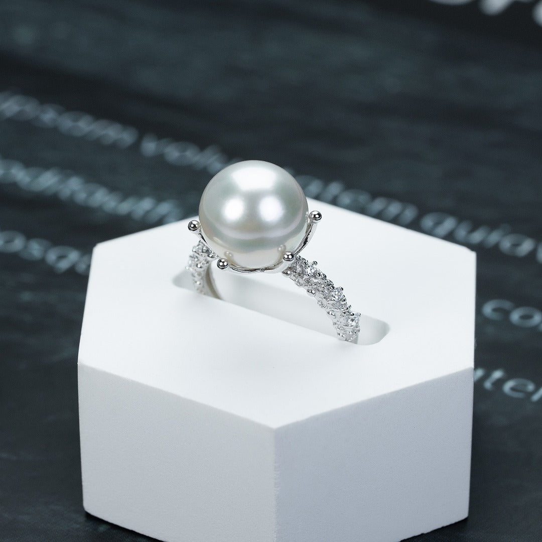 Australian White Saltwater Pearl Ring