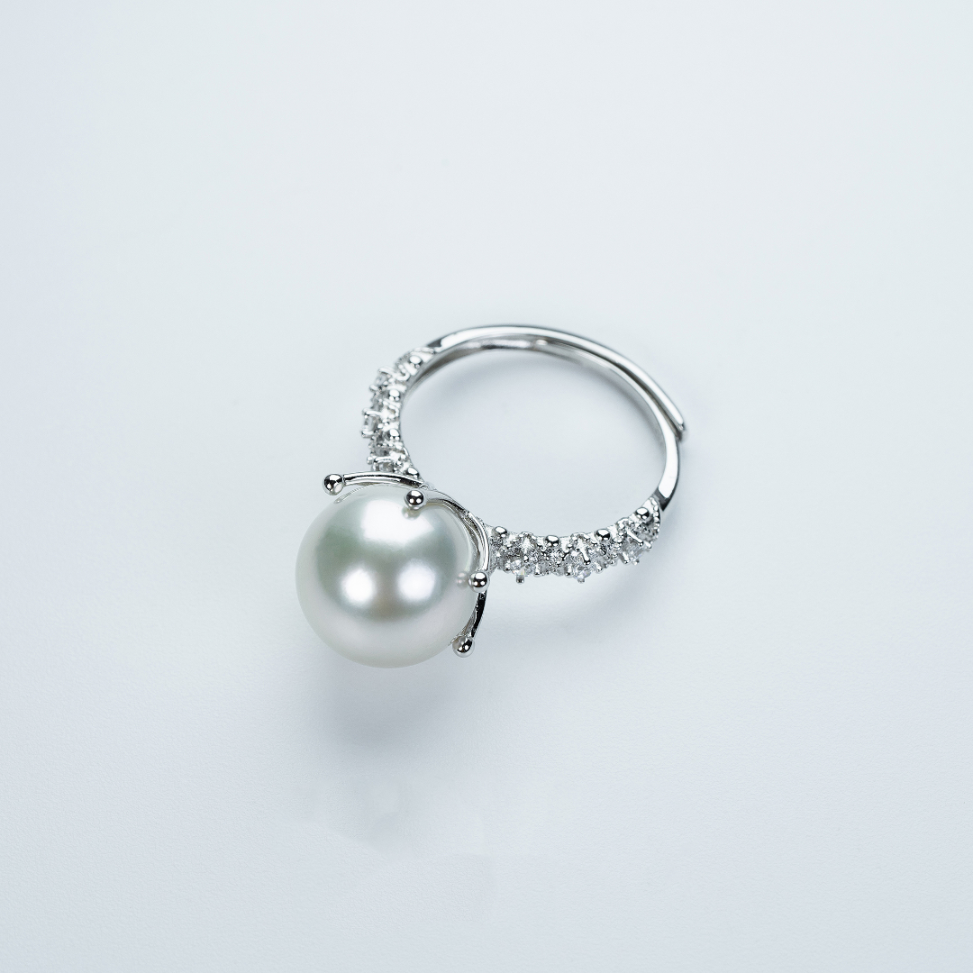 Australian White Saltwater Pearl Ring